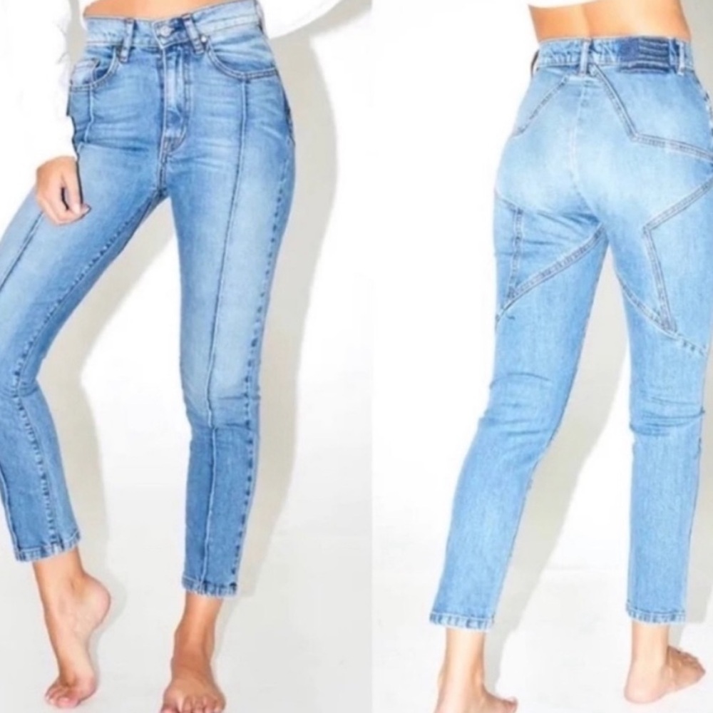 Revice Denim Venus Star Skinny Crop Jeans 27